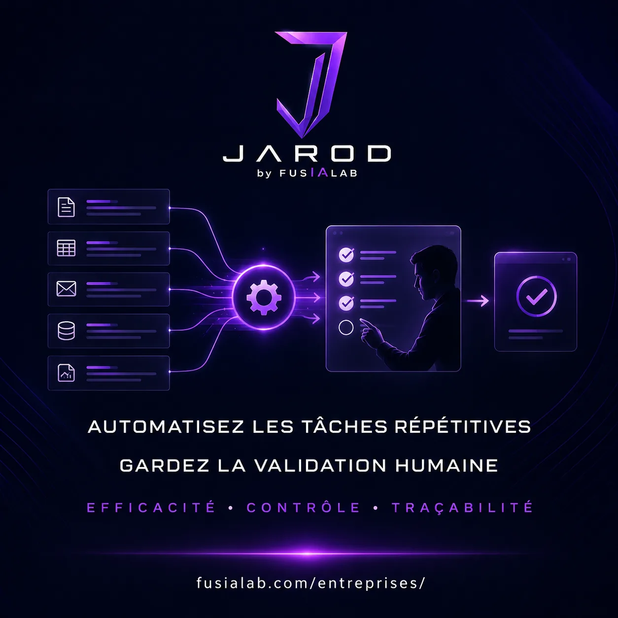 Automatiser les tâches répétitives avec validation humaine