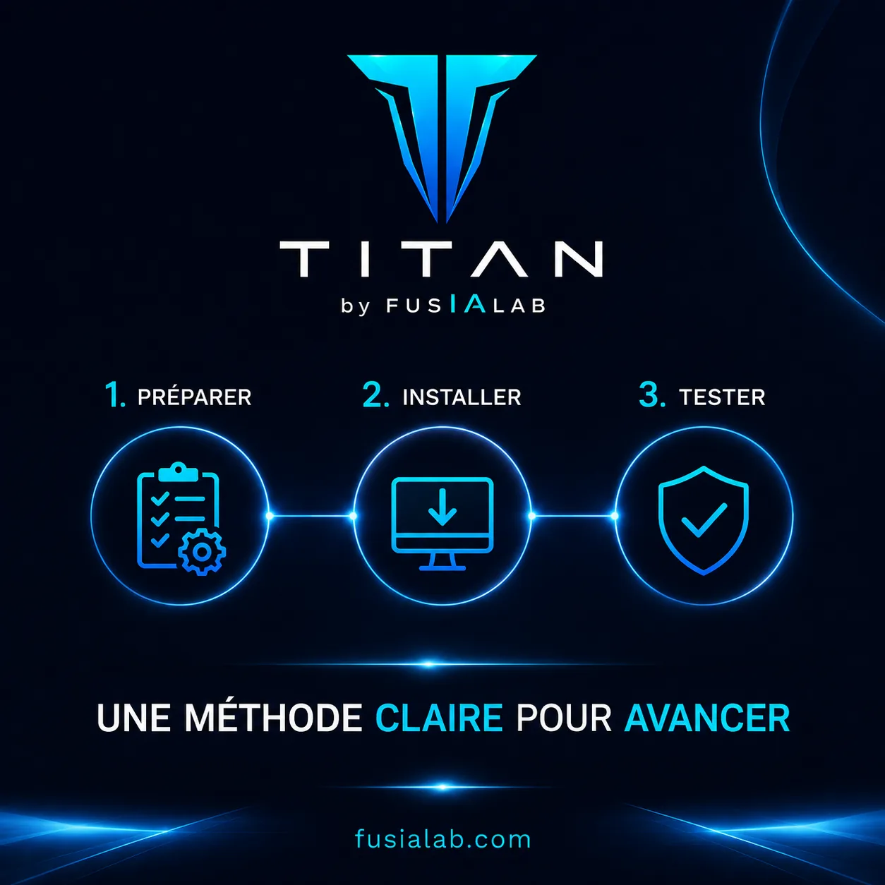 Préparer, installer et tester TITAN