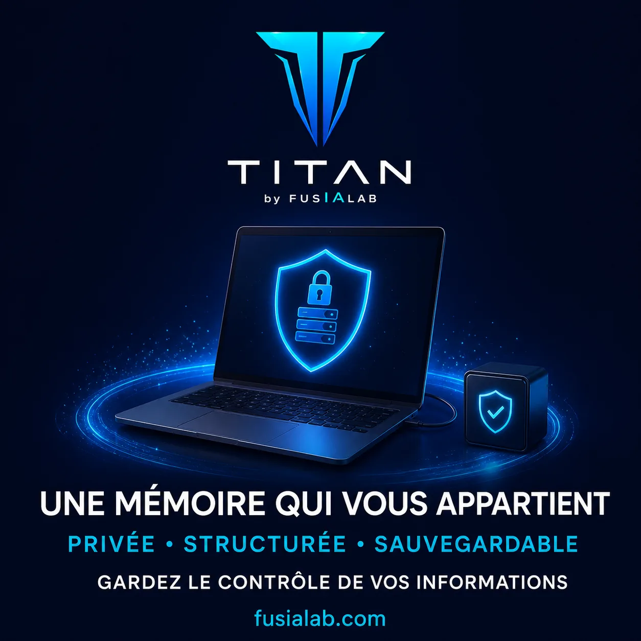 Une mémoire privée, lisible et sauvegardable